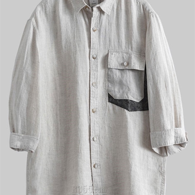 市场上装-衬衫-休闲衬衫