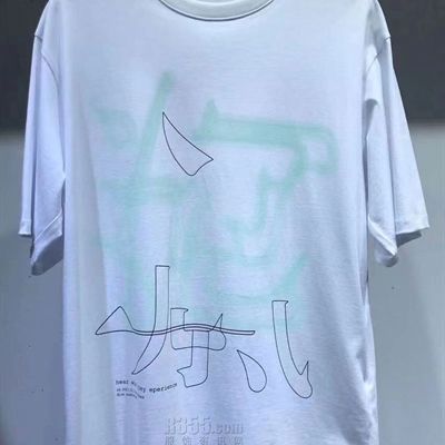市场上装-T恤-微潮T恤【实拍】
