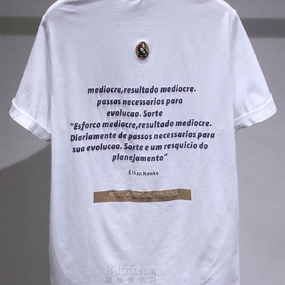 市场上装-T恤-休闲T恤【实拍】