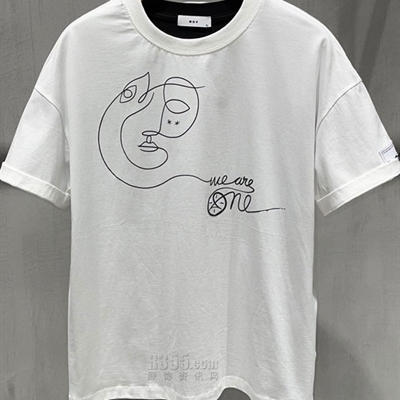 市场上装-T恤-休闲T恤【实拍】