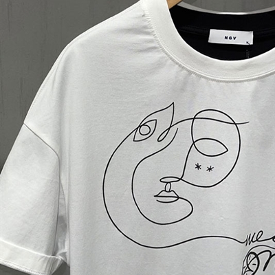 市场上装-T恤-休闲T恤【实拍】