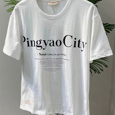 市场上装-T恤-休闲T恤【实拍】