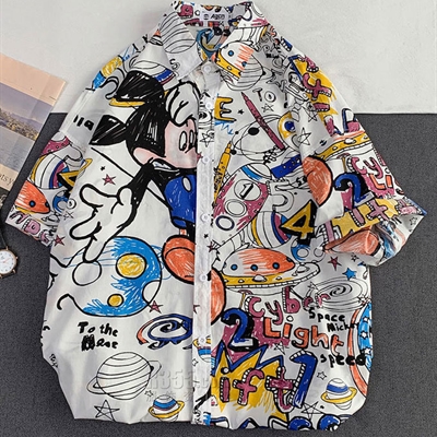 市场上装-衬衫-微潮衬衫