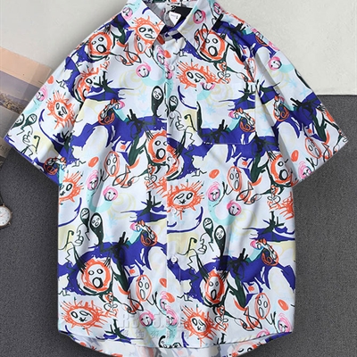 市场上装-衬衫-微潮衬衫