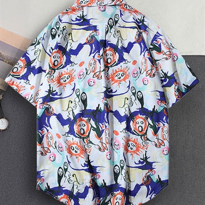 市场上装-衬衫-微潮衬衫