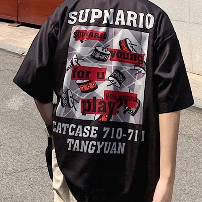 市场上装-衬衫-微潮衬衫