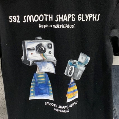 市场上装-T恤-休闲T恤【实拍】