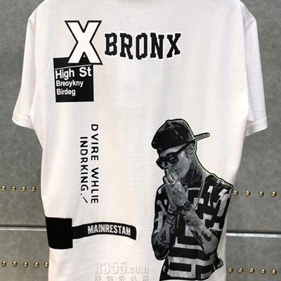 市场上装-T恤-微潮T恤【实拍】