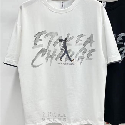 市场上装-T恤-微潮T恤【实拍】