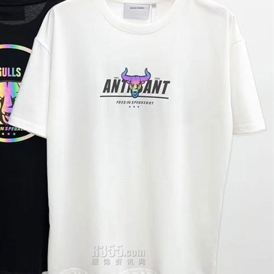 市场上装-T恤-微潮T恤【实拍】