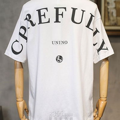 市场上装-T恤-微潮T恤