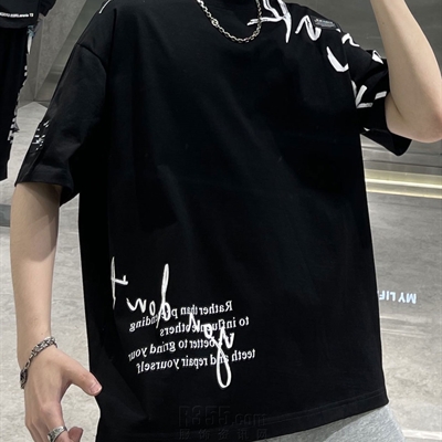 市场上装-T恤-微潮T恤