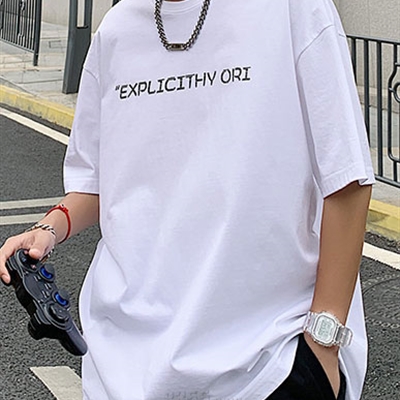 市场上装-T恤-微潮T恤