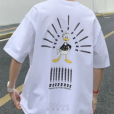 市场上装-T恤-微潮T恤