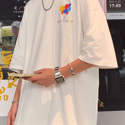 市场上装-T恤-微潮T恤