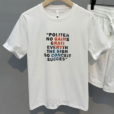 市场上装-T恤-休闲T恤【实拍】