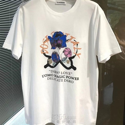 市场上装-T恤-休闲T恤【实拍】