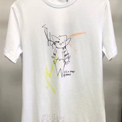 市场上装-T恤-休闲T恤【实拍】