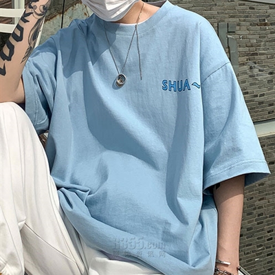 市场上装-T恤-微潮T恤