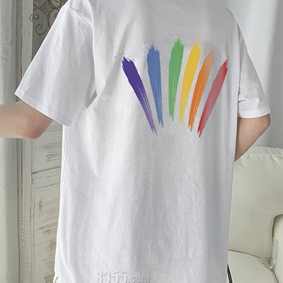 市场上装-T恤-微潮T恤