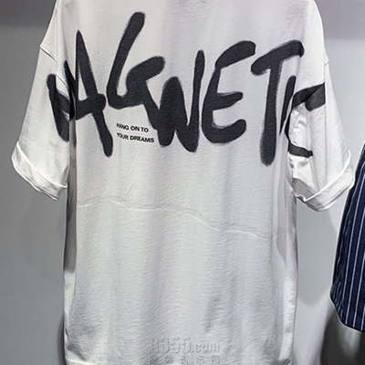 市场上装-T恤-微潮T恤【实拍】