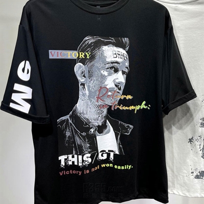 市场上装-T恤-微潮T恤【实拍】