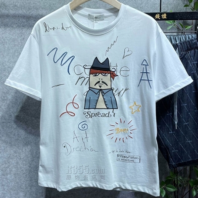 市场上装-T恤-微潮T恤【实拍】