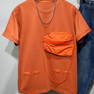 市场上装-T恤-工装T恤【实拍】