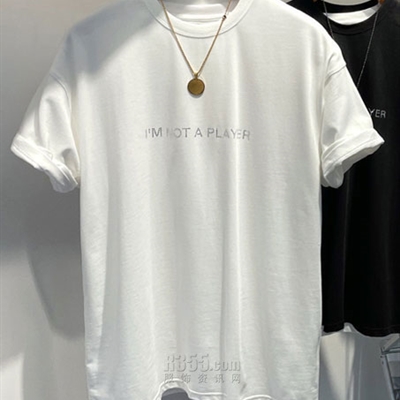 市场上装-T恤-休闲T恤【实拍】