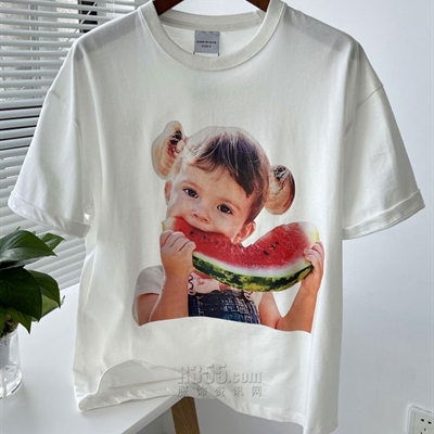 市场上装-T恤-休闲T恤【实拍】