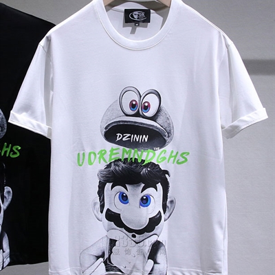 市场上装-T恤-休闲T恤【实拍】