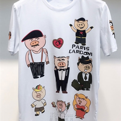 市场上装-T恤-休闲T恤【实拍】