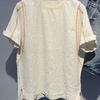 市场上装-T恤-休闲T恤【实拍】