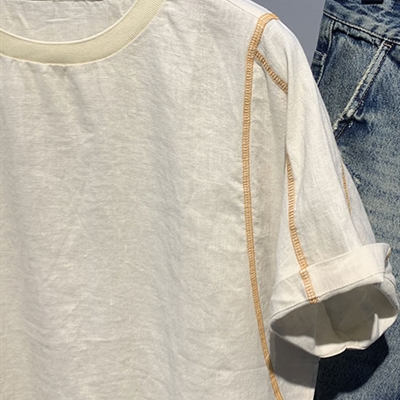市场上装-T恤-休闲T恤【实拍】