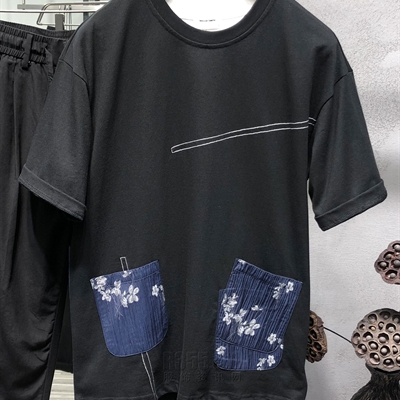 市场上装-T恤-休闲T恤【实拍】