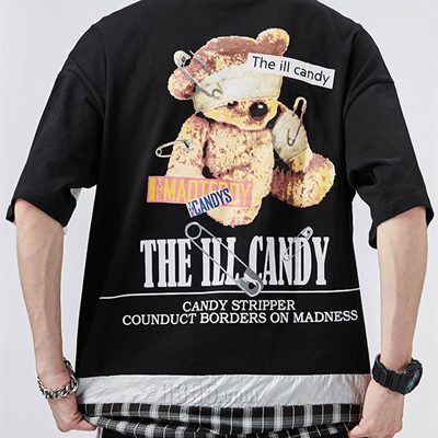 市场上装-T恤-微潮T恤