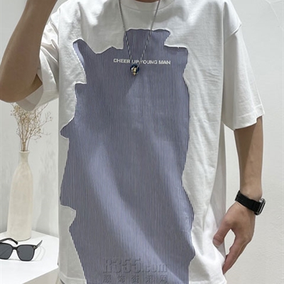 市场上装-T恤-微潮T恤