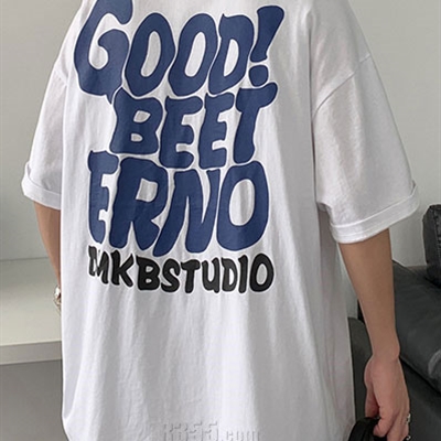 市场上装-T恤-微潮T恤