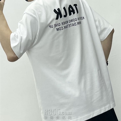 市场上装-T恤-微潮T恤