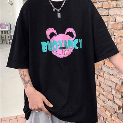 市场上装-T恤-微潮T恤