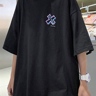 市场上装-T恤-微潮T恤