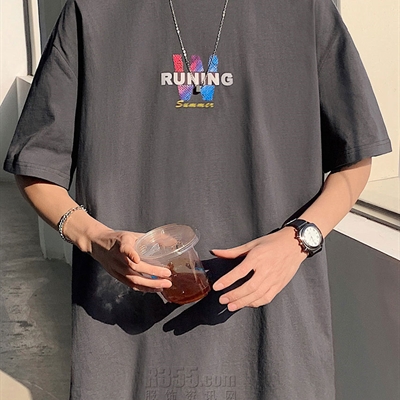 市场上装-T恤-微潮T恤