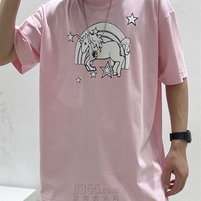 市场上装-T恤-微潮T恤