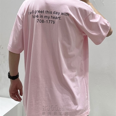 市场上装-T恤-微潮T恤