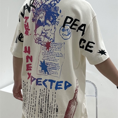 市场上装-T恤-微潮T恤