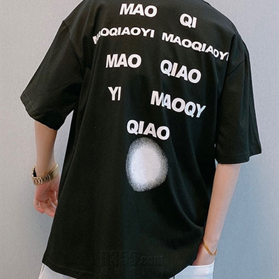 市场上装-T恤-微潮T恤