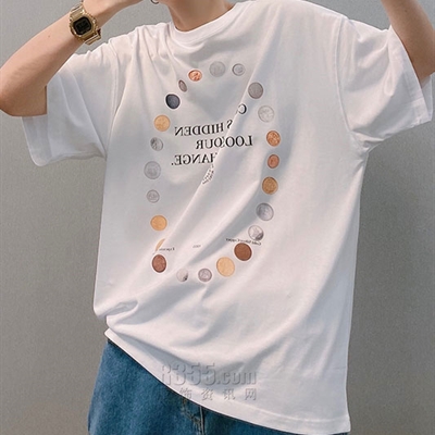 市场上装-T恤-微潮T恤