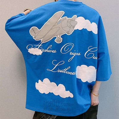 市场上装-T恤-微潮T恤