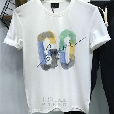 市场上装-T恤-休闲T恤【实拍】