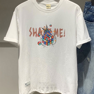 市场上装-T恤-休闲T恤【实拍】